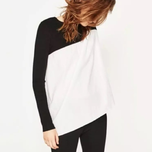 🖤 Zara Knit Button Back Long Sleeve Gauzy Sweater🖤 - Picture 2 of 11